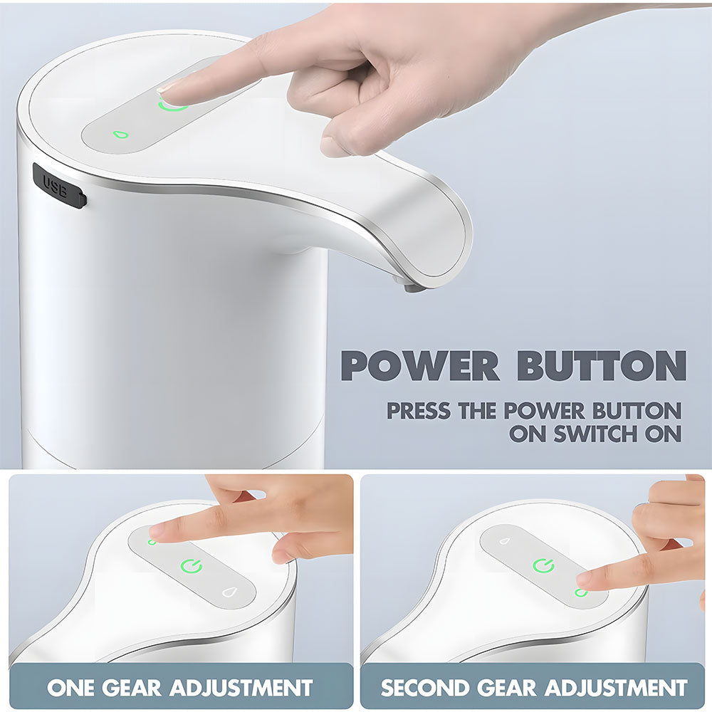 YIKHOM Automatic Soap Dispenser, Touchless Foaming Soap Dispensers